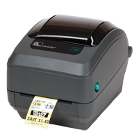 Barcode Printer, Thermal Transfer and Thermal Direct, 4" Wide, Ethernet Interface